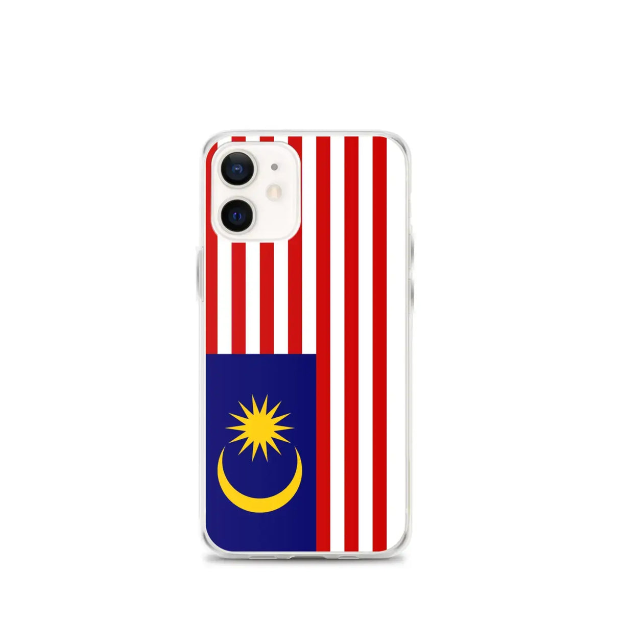 Coque iphone drapeau malaisie souple transparente antichoc