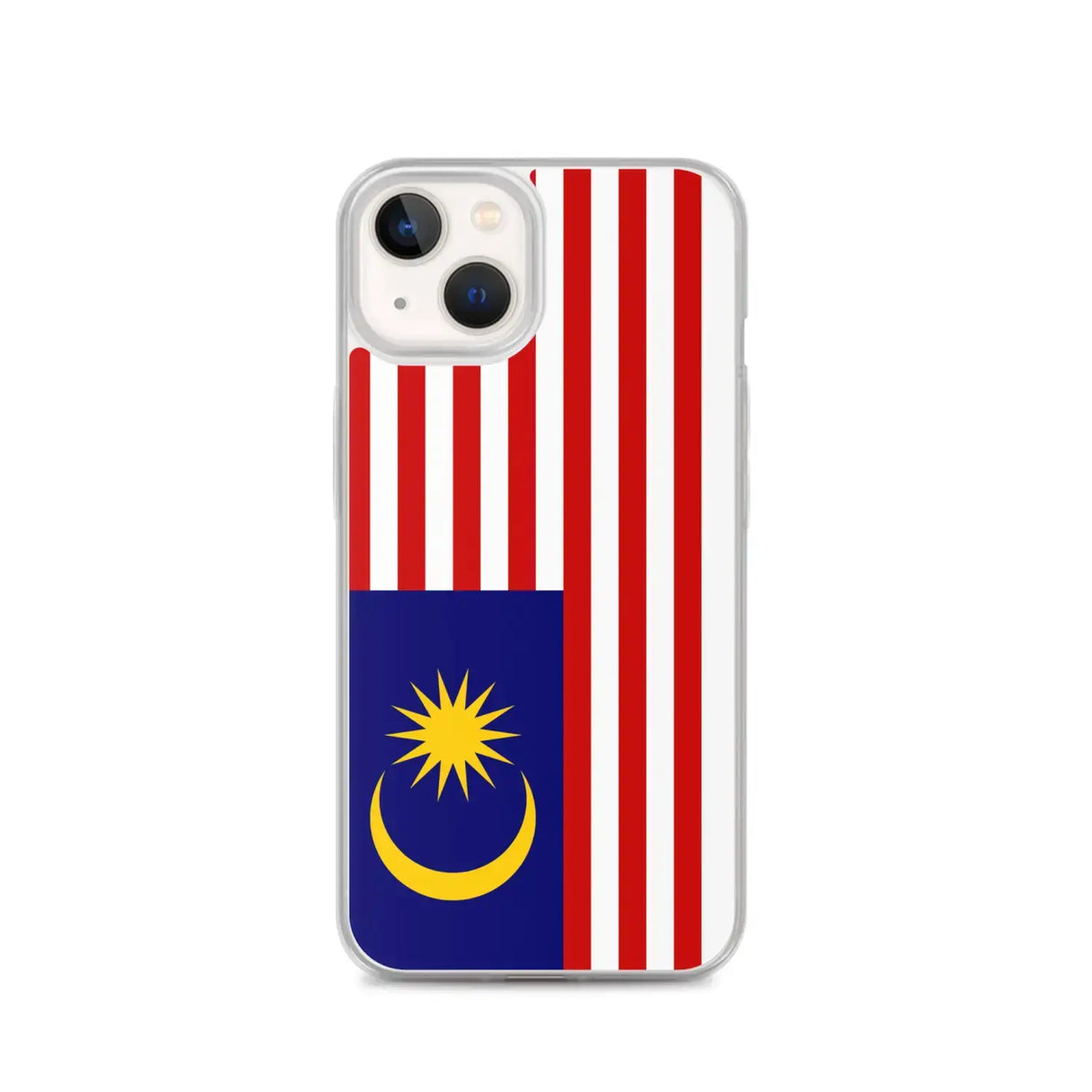 Coque iphone drapeau malaisie souple transparente antichoc