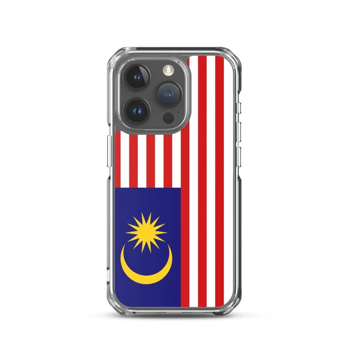 Coque iphone drapeau malaisie souple transparente antichoc