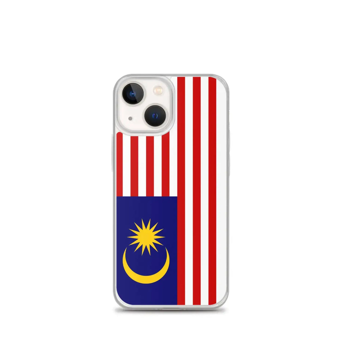 Coque iphone drapeau malaisie souple transparente antichoc