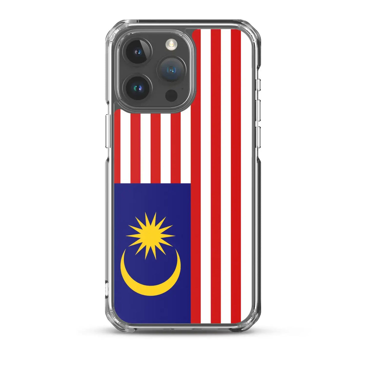 Coque iphone drapeau malaisie souple transparente antichoc