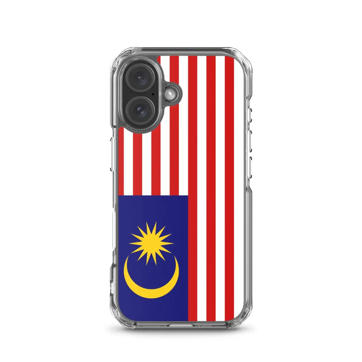 Coque iphone drapeau malaisie souple transparente antichoc