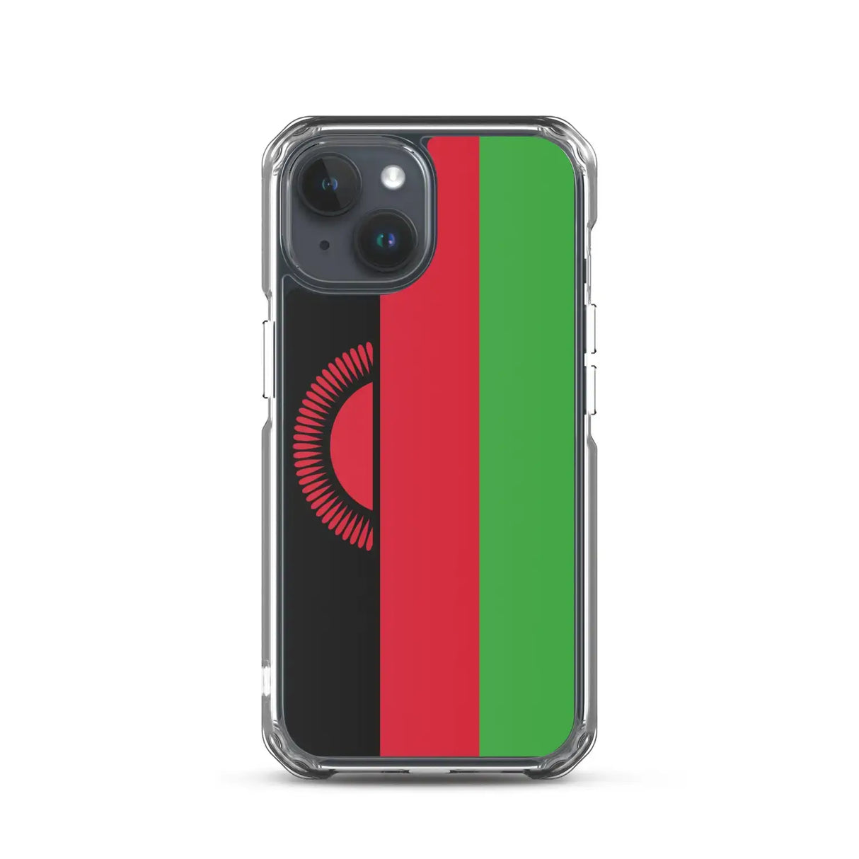 Coque iphone drapeau malawi souple transparente antichoc