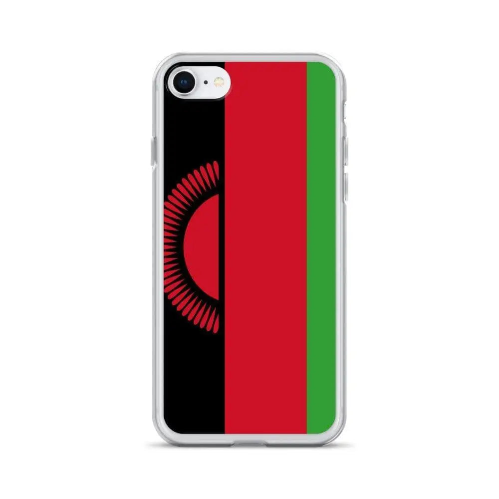 Coque iphone drapeau malawi souple transparente antichoc