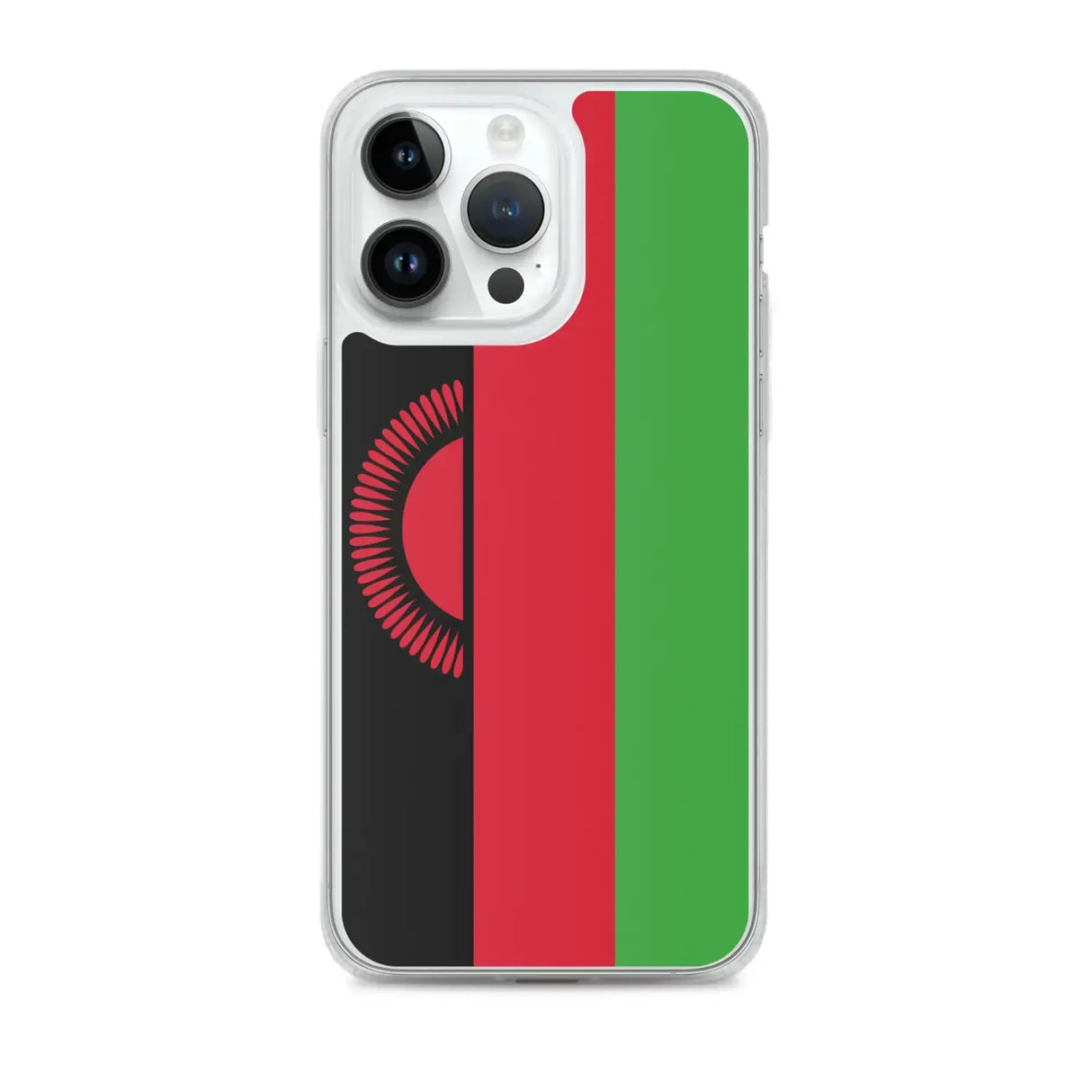 Coque iphone drapeau malawi souple transparente antichoc