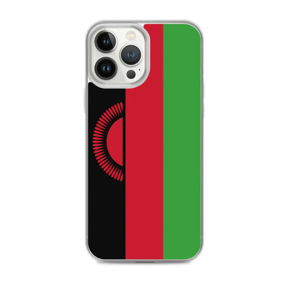 Coque iphone drapeau malawi souple transparente antichoc