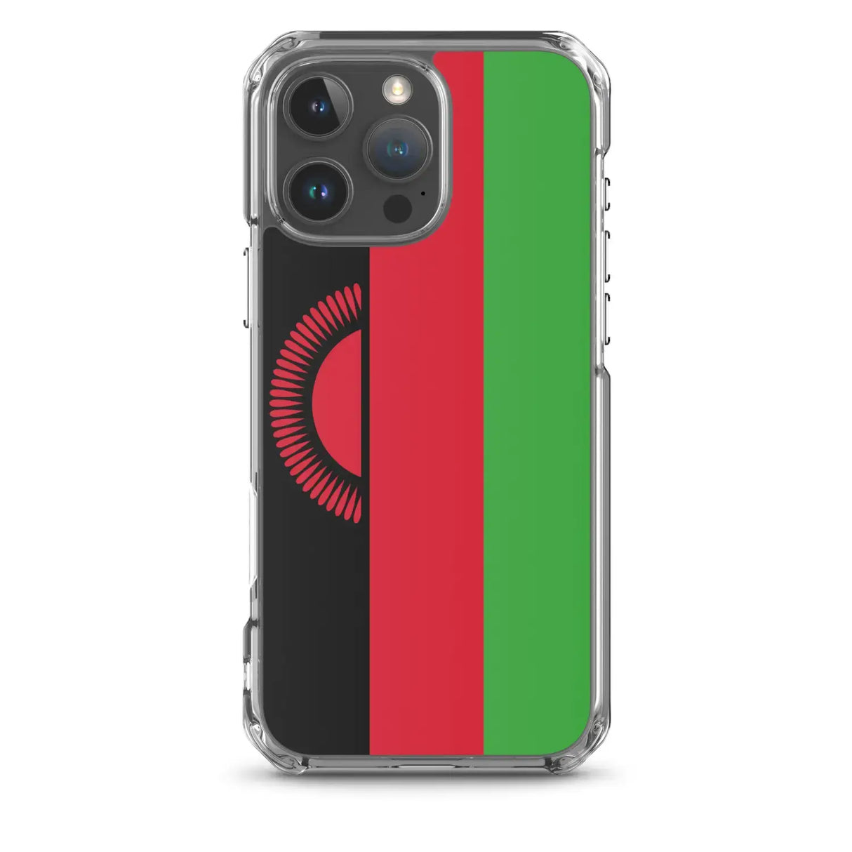 Coque iphone drapeau malawi souple transparente antichoc