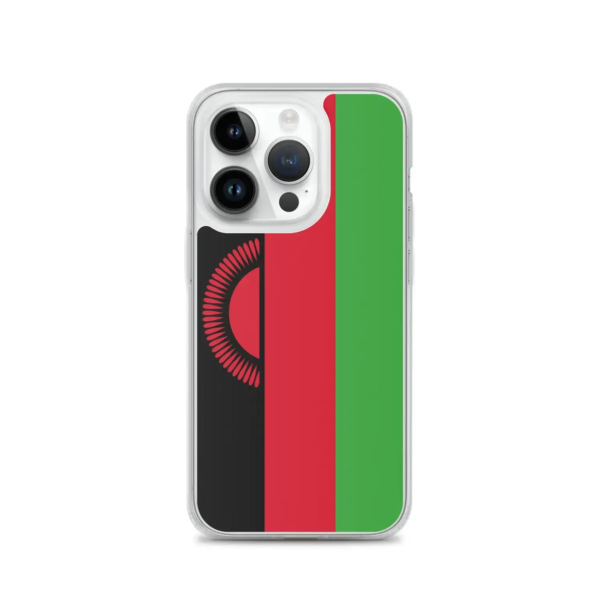 Coque iphone drapeau malawi souple transparente antichoc