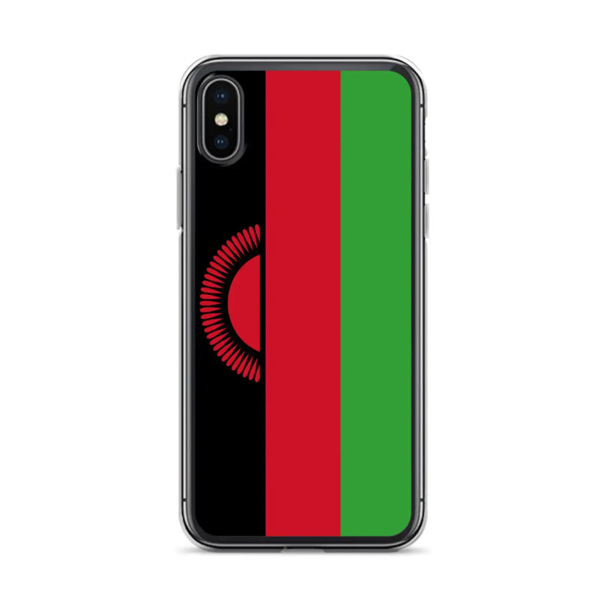 Coque iphone drapeau malawi souple transparente antichoc