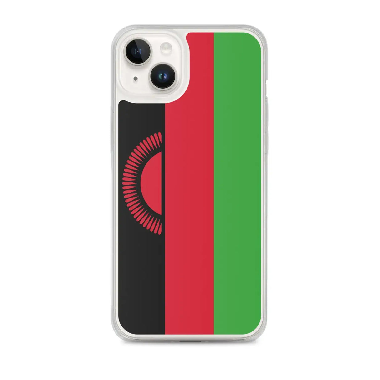 Coque iphone drapeau malawi souple transparente antichoc