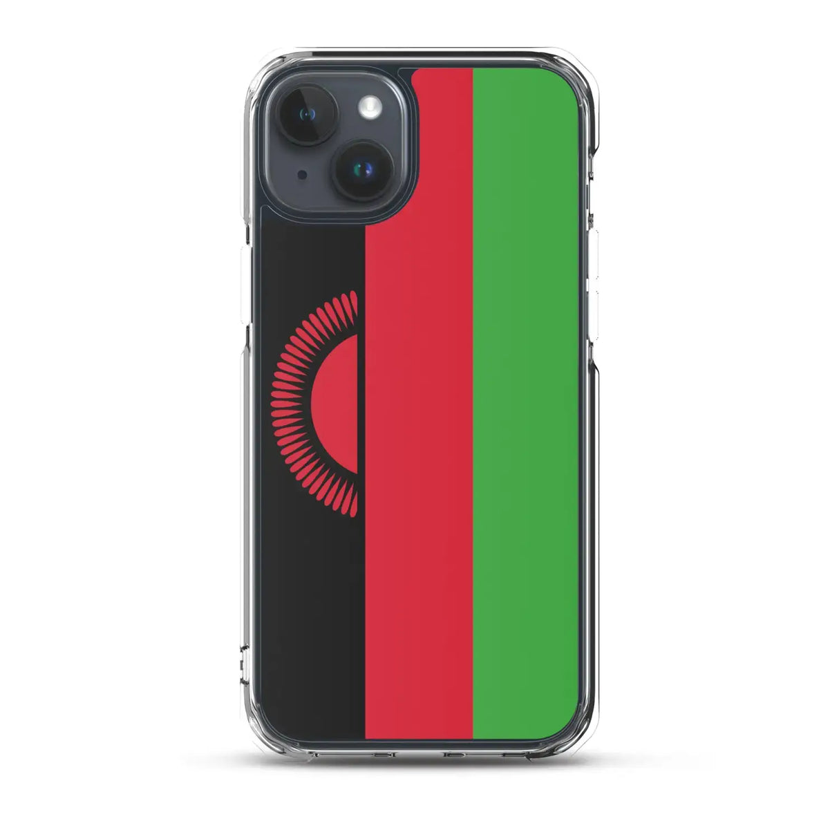 Coque iphone drapeau malawi souple transparente antichoc