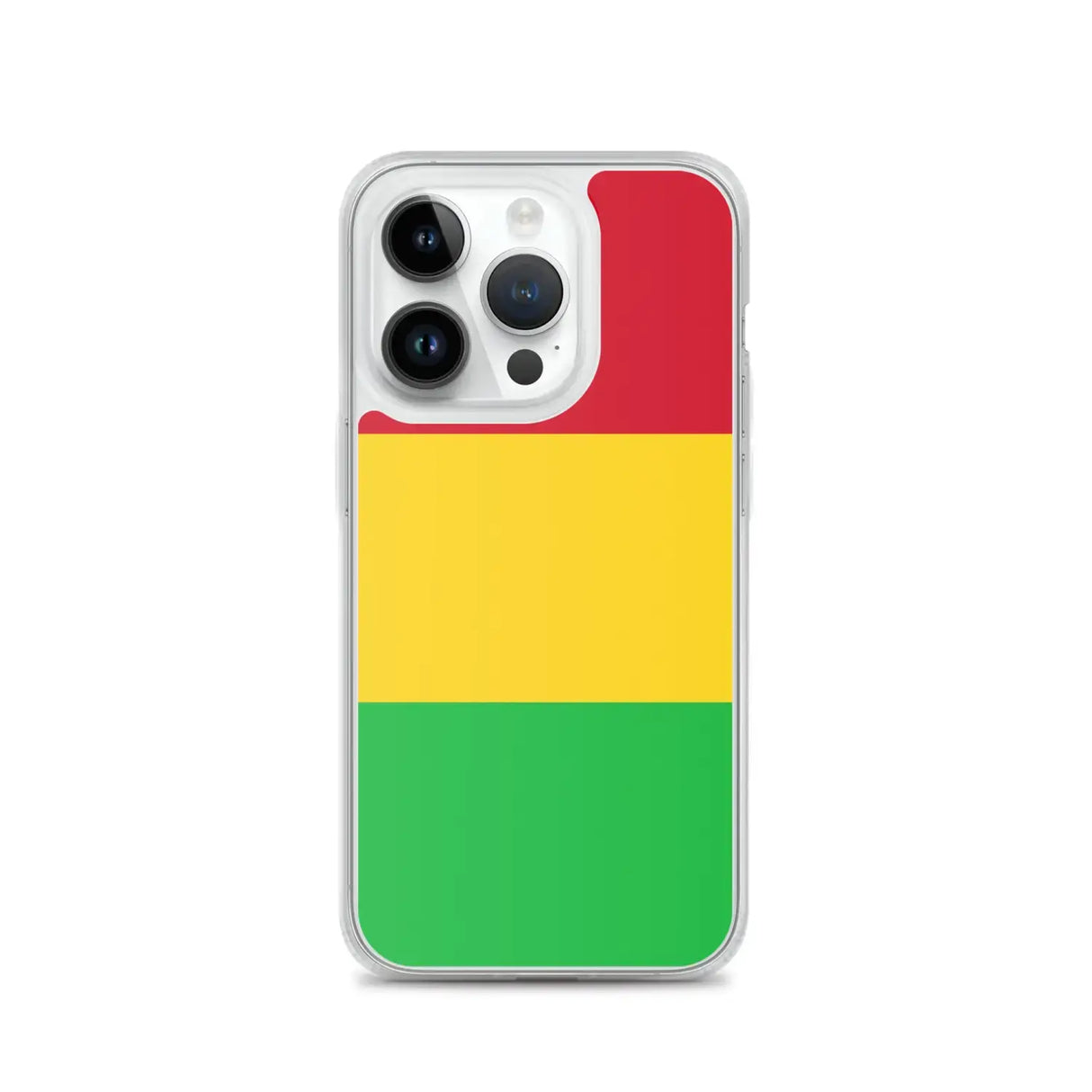 Coque iphone drapeau mali souple transparente antichoc