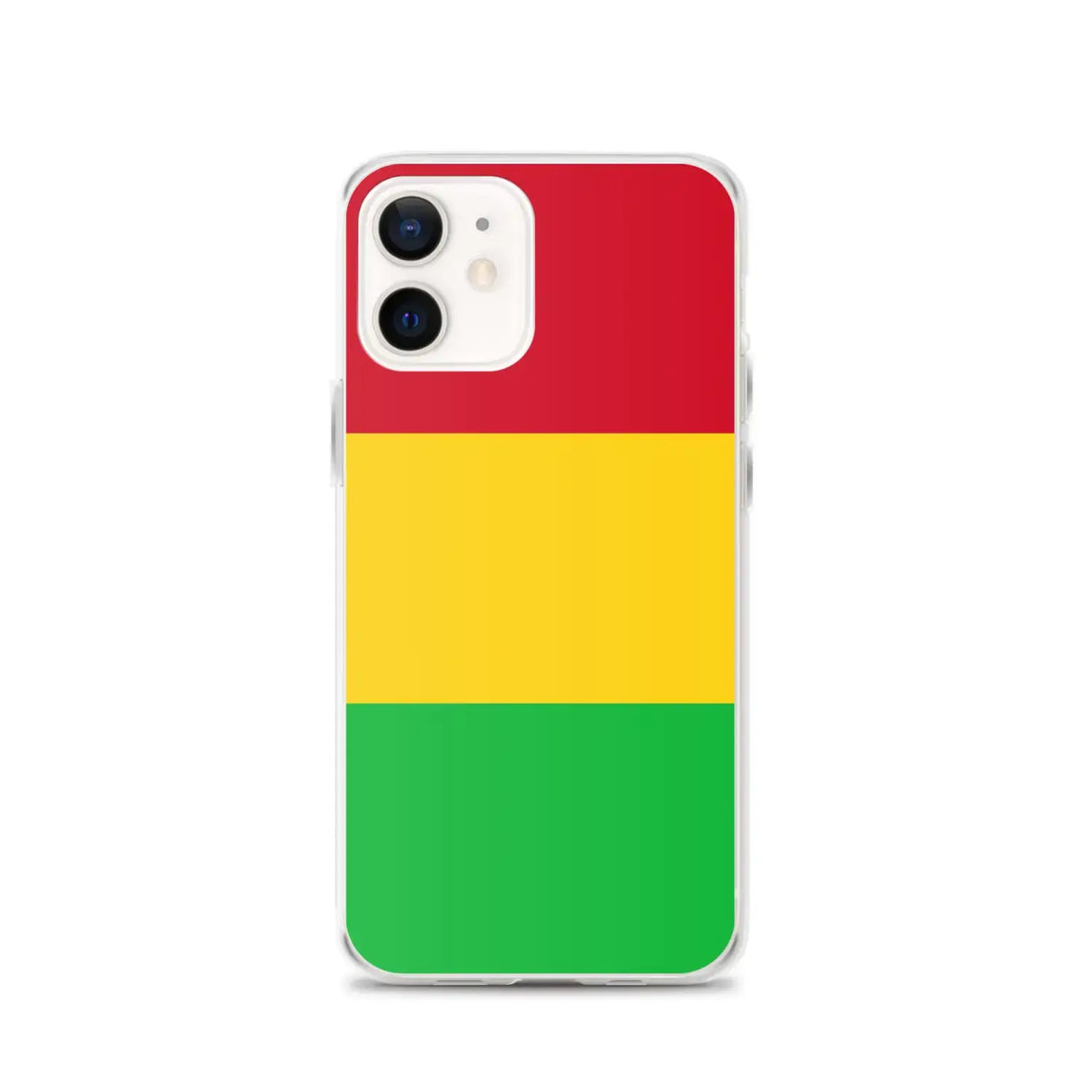 Coque iphone drapeau mali souple transparente antichoc