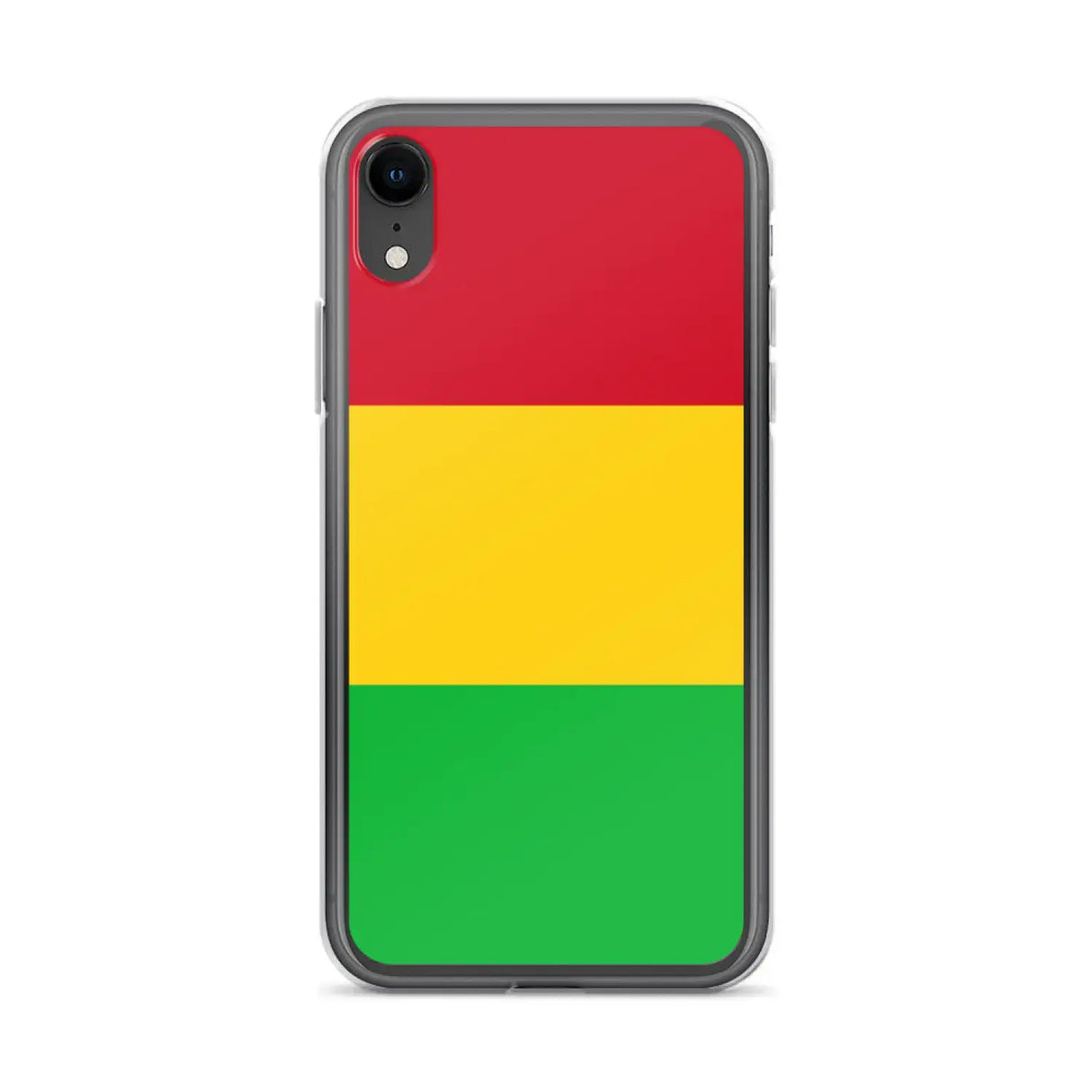 Coque iphone drapeau mali souple transparente antichoc