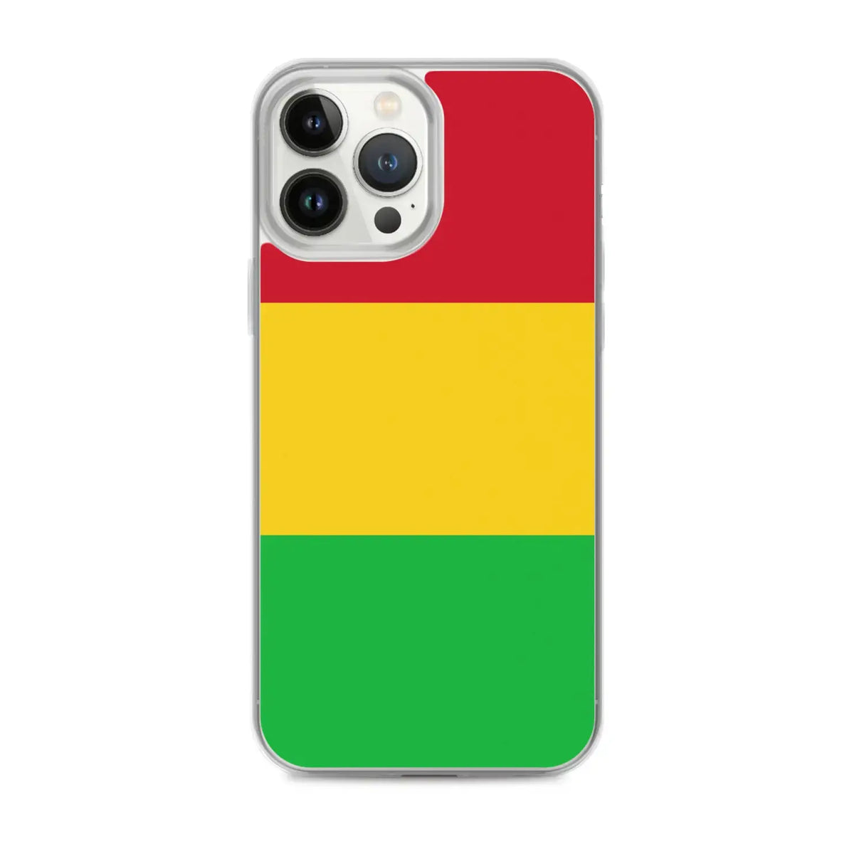Coque iphone drapeau mali souple transparente antichoc