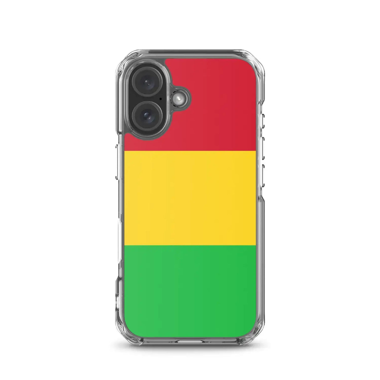 Coque iphone drapeau mali souple transparente antichoc