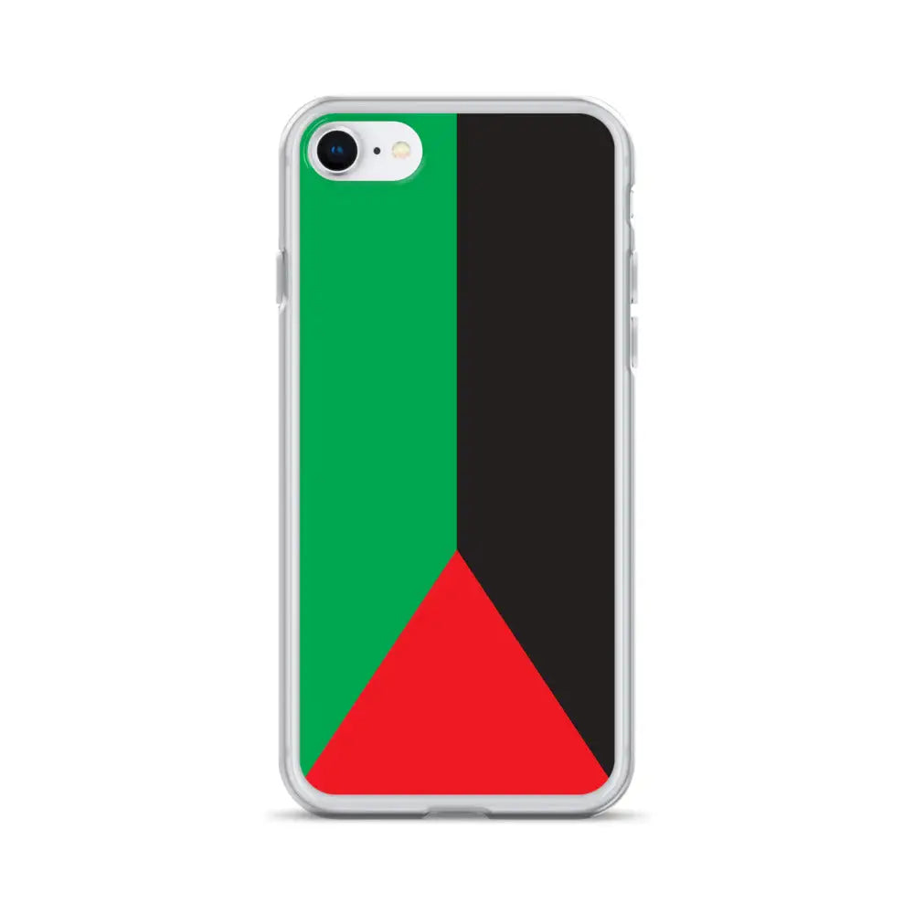 Coque iphone drapeau martinique souple antichoc transparente