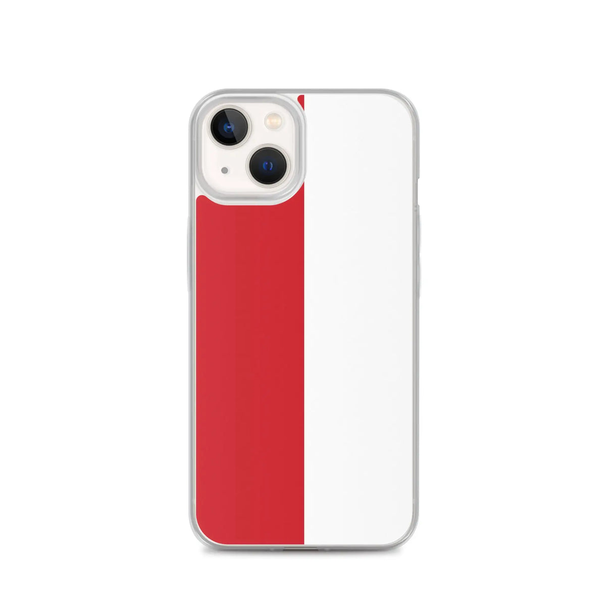 Coque iphone drapeau monaco souple résistante antichoc