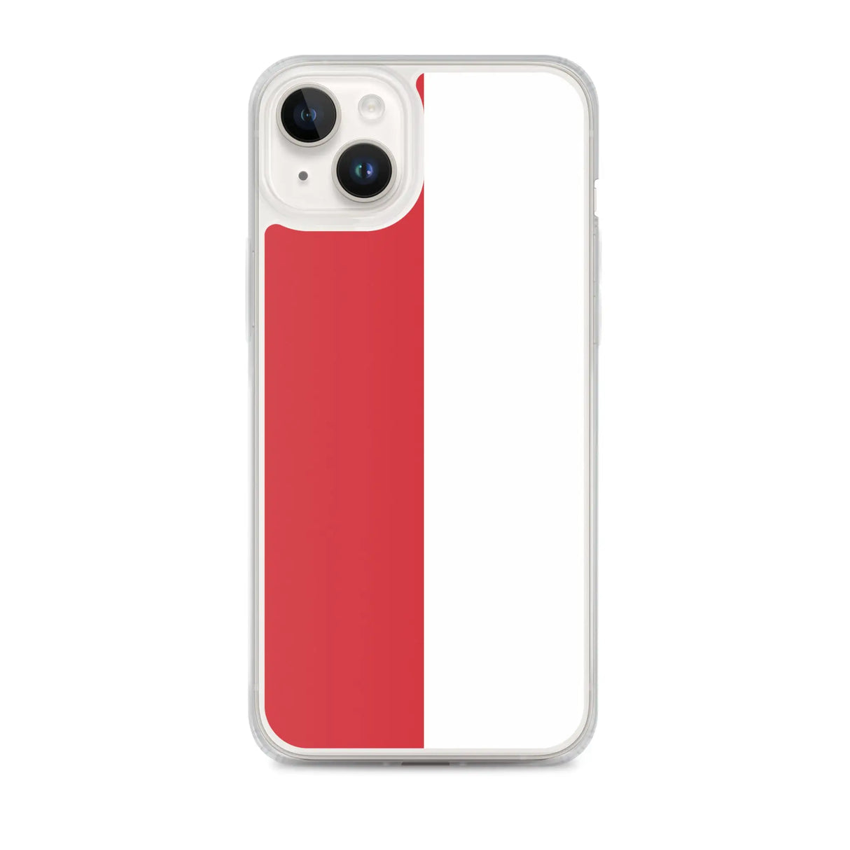 Coque iphone drapeau monaco souple résistante antichoc