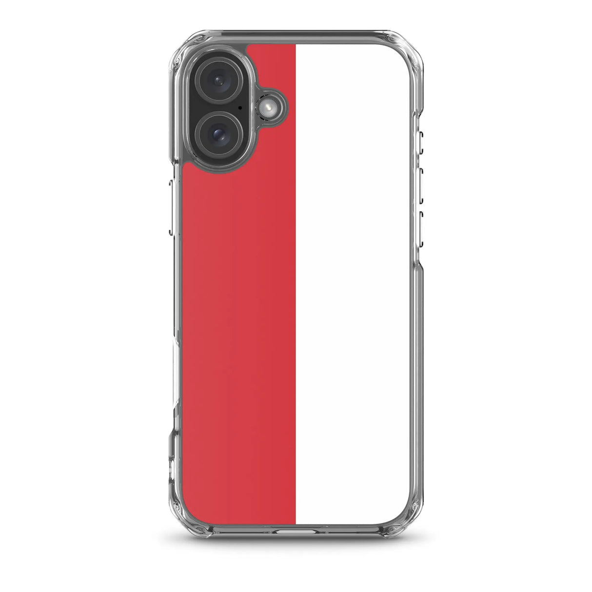 Coque iphone drapeau monaco souple résistante antichoc
