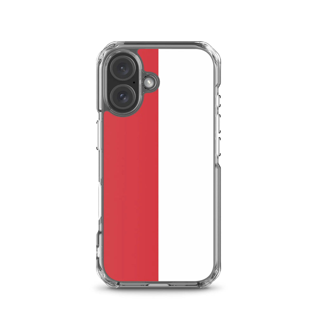 Coque iphone drapeau monaco souple résistante antichoc