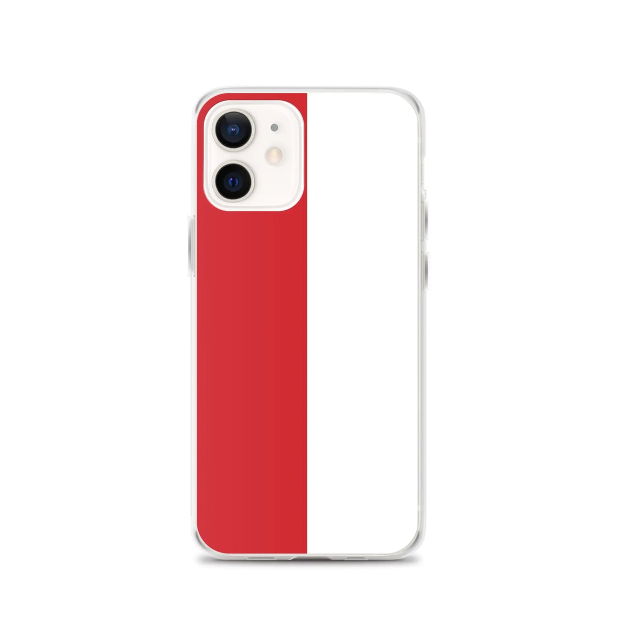 Coque iphone drapeau monaco souple résistante antichoc