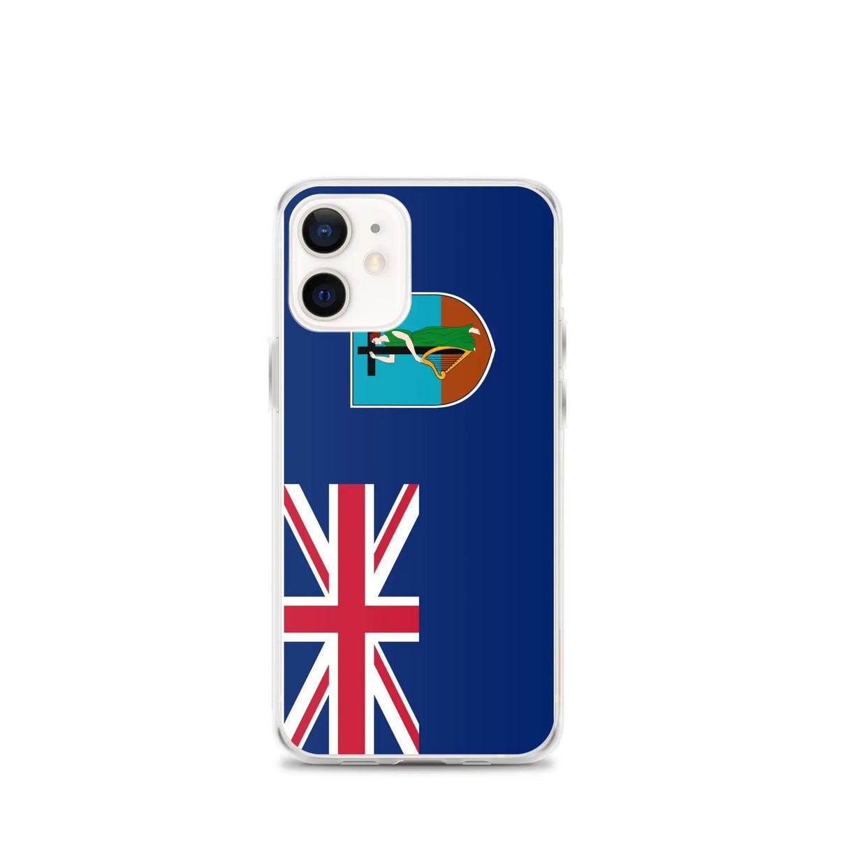 Coque iphone drapeau montserrat souple et antichoc transparente