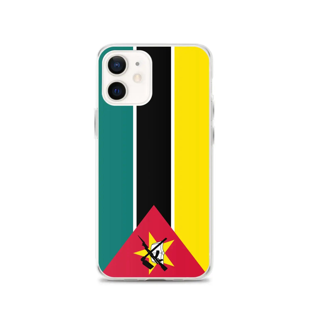 Coque iphone drapeau mozambique souple résistante antichoc