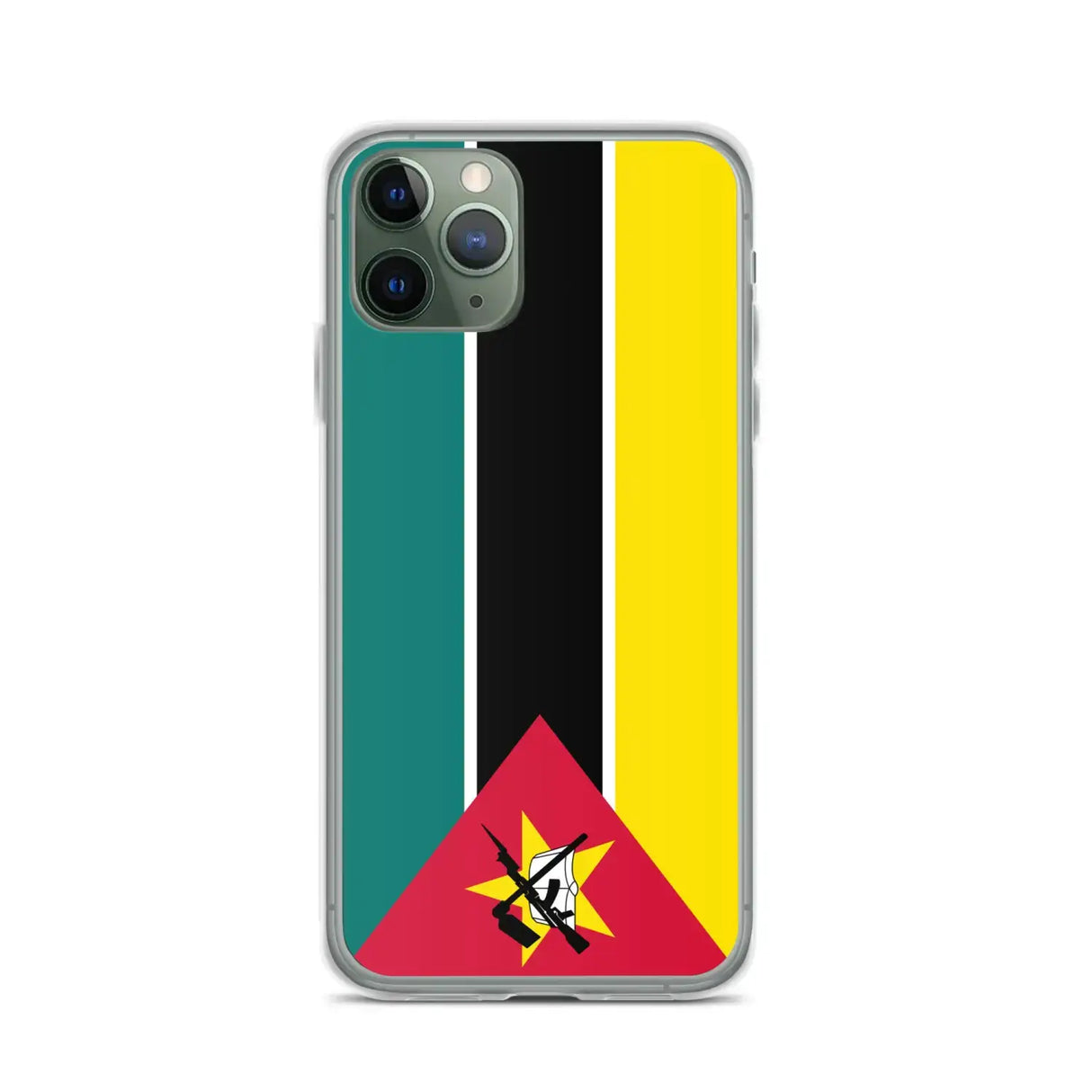 Coque iphone drapeau mozambique souple résistante antichoc