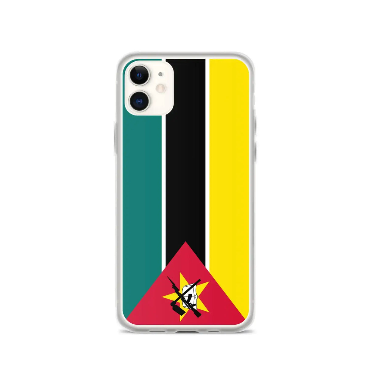 Coque iphone drapeau mozambique souple résistante antichoc