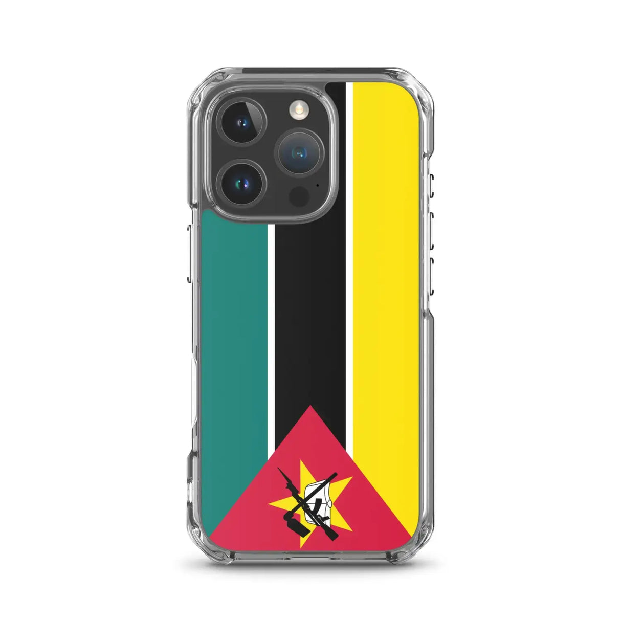 Coque iphone drapeau mozambique souple résistante antichoc