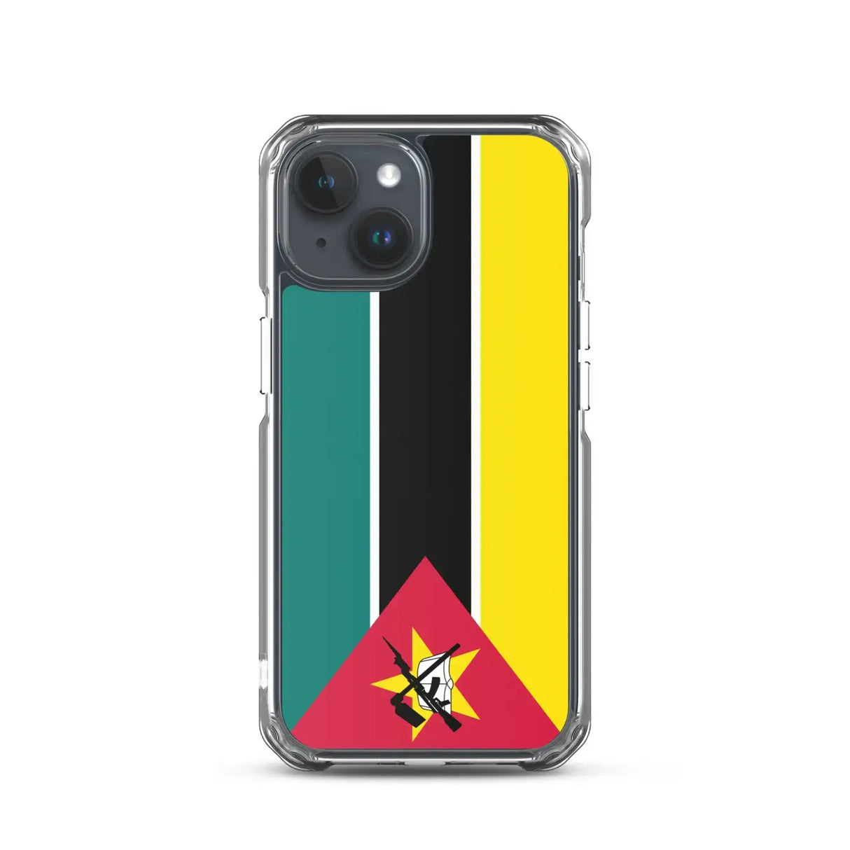 Coque iphone drapeau mozambique souple résistante antichoc