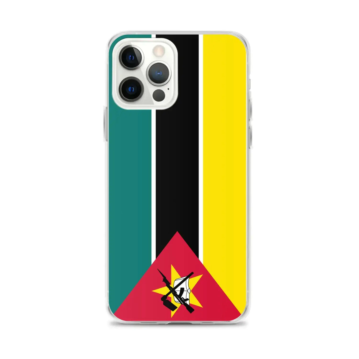 Coque iphone drapeau mozambique souple résistante antichoc