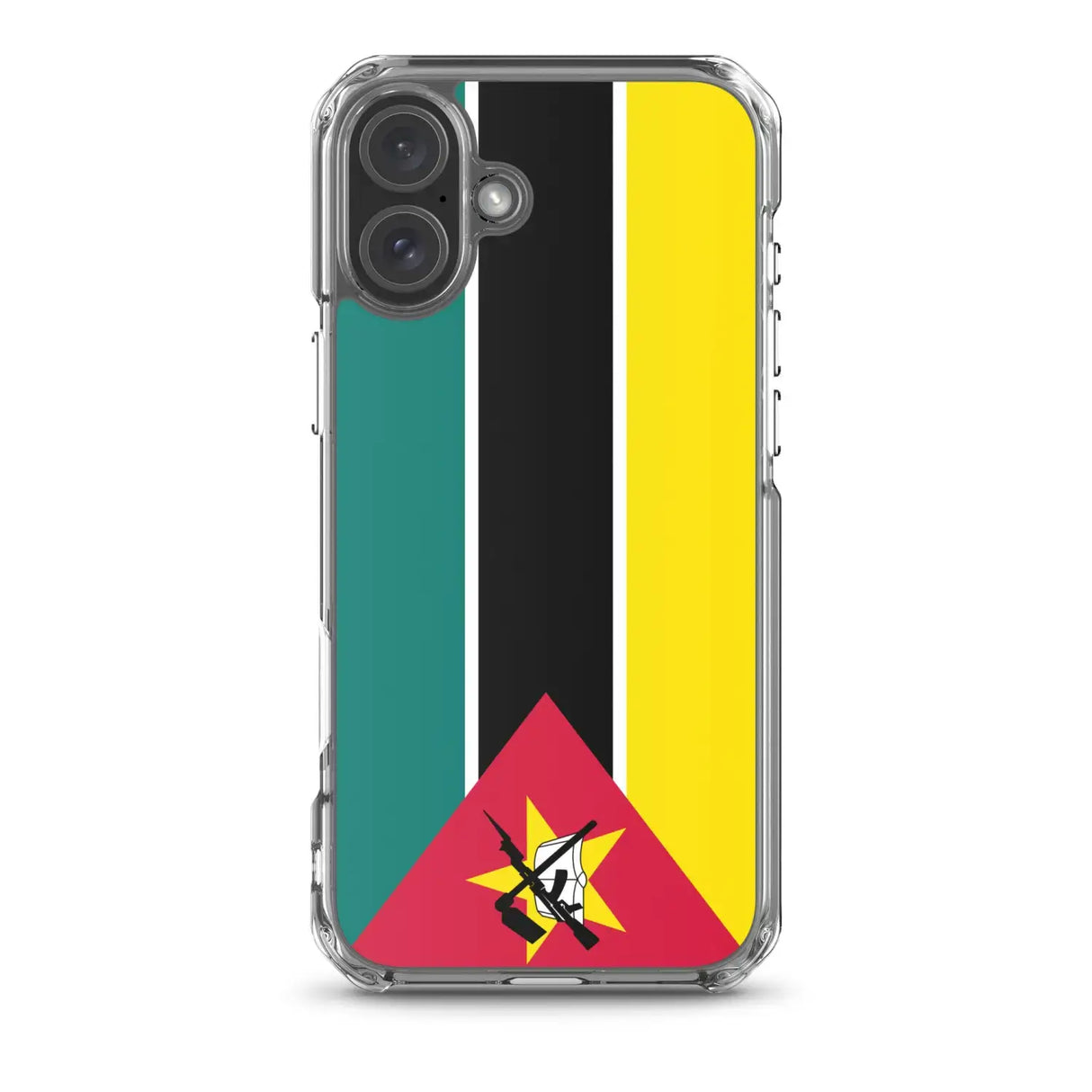 Coque iphone drapeau mozambique souple résistante antichoc