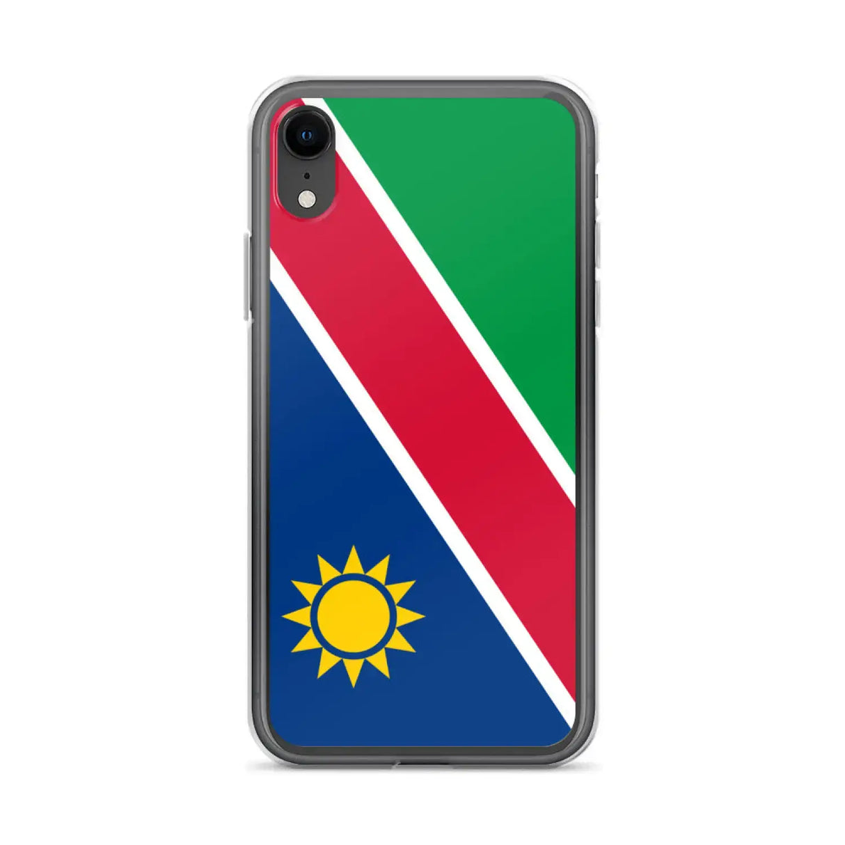 Coque iphone drapeau namibie souple antichoc transparente