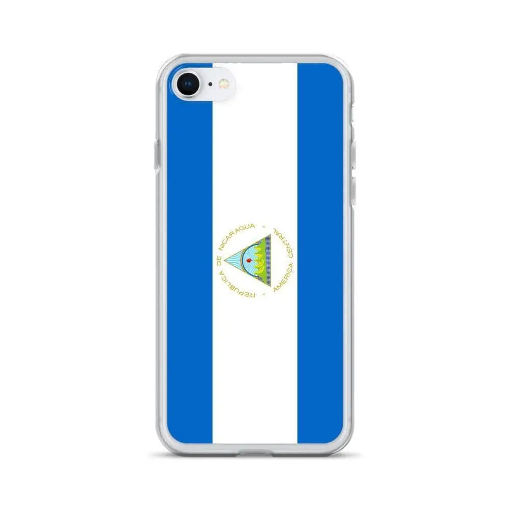 Coque iphone drapeau nicaragua souple résistante antichoc