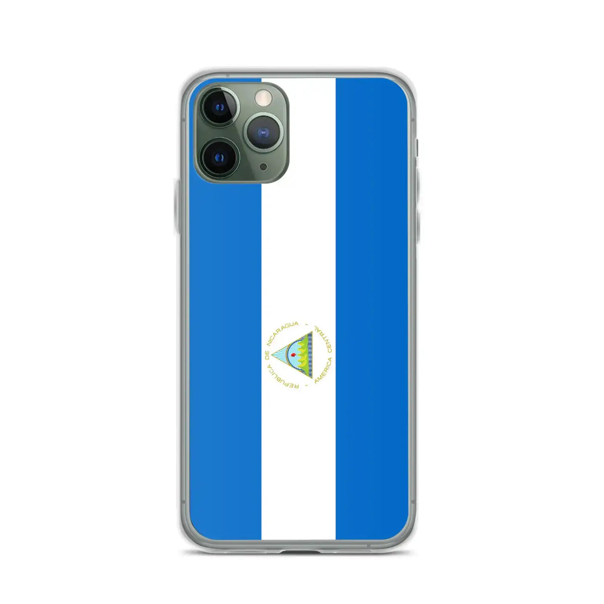 Coque iphone drapeau nicaragua souple résistante antichoc
