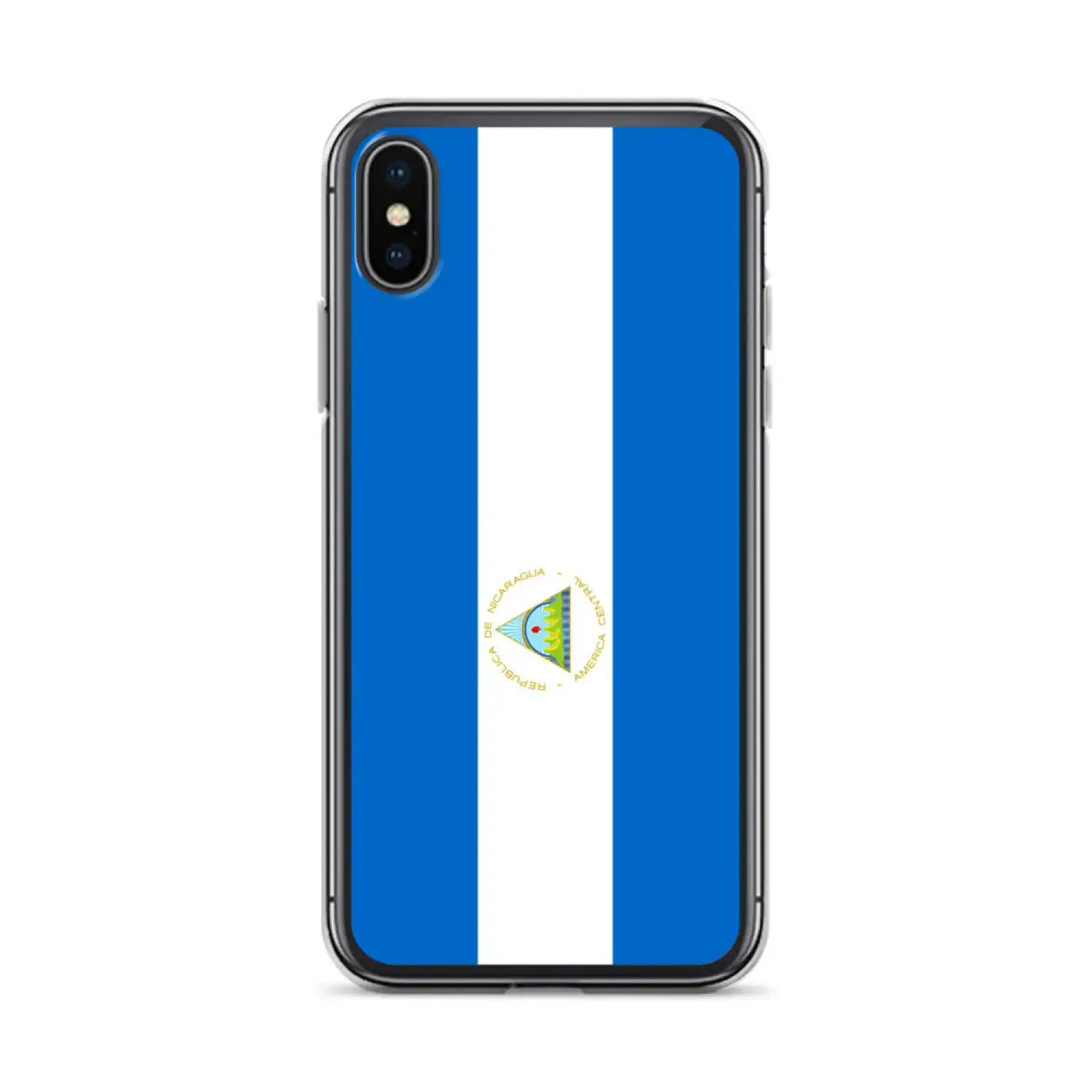 Coque iphone drapeau nicaragua souple résistante antichoc