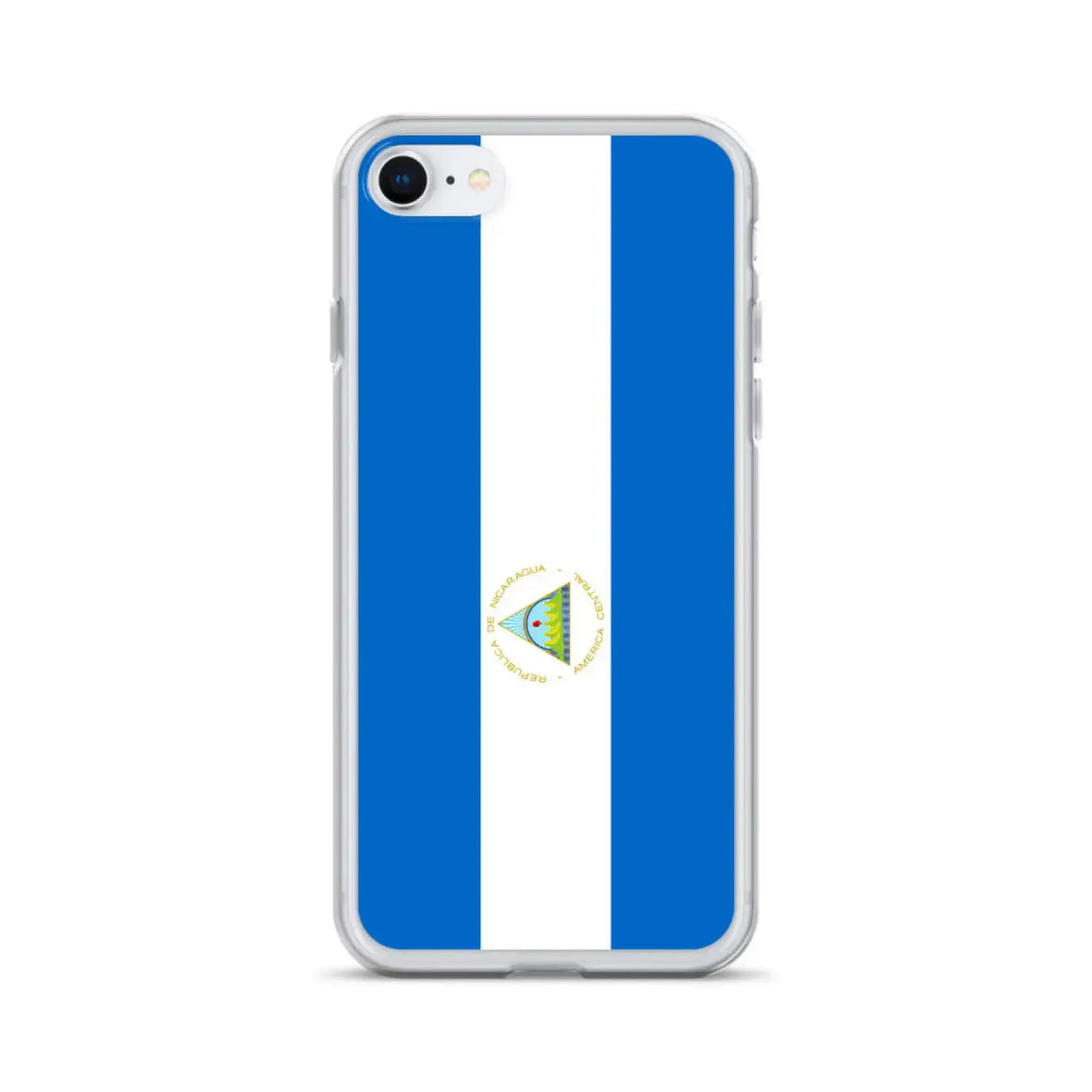 Coque iphone drapeau nicaragua souple résistante antichoc