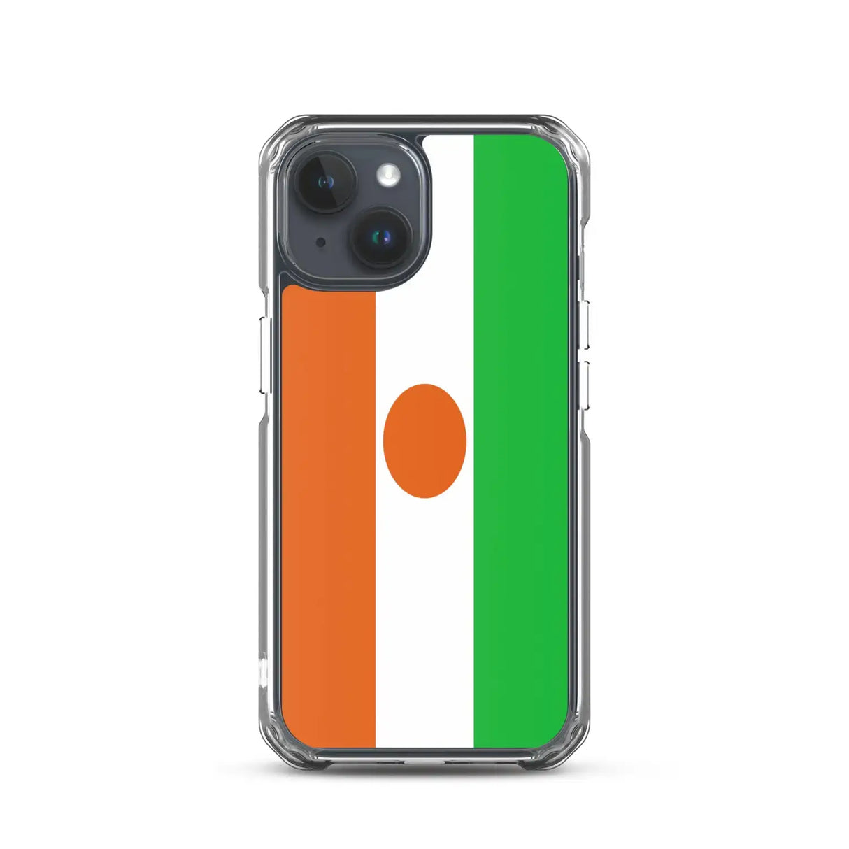 Coque iphone drapeau niger souple antichoc transparente