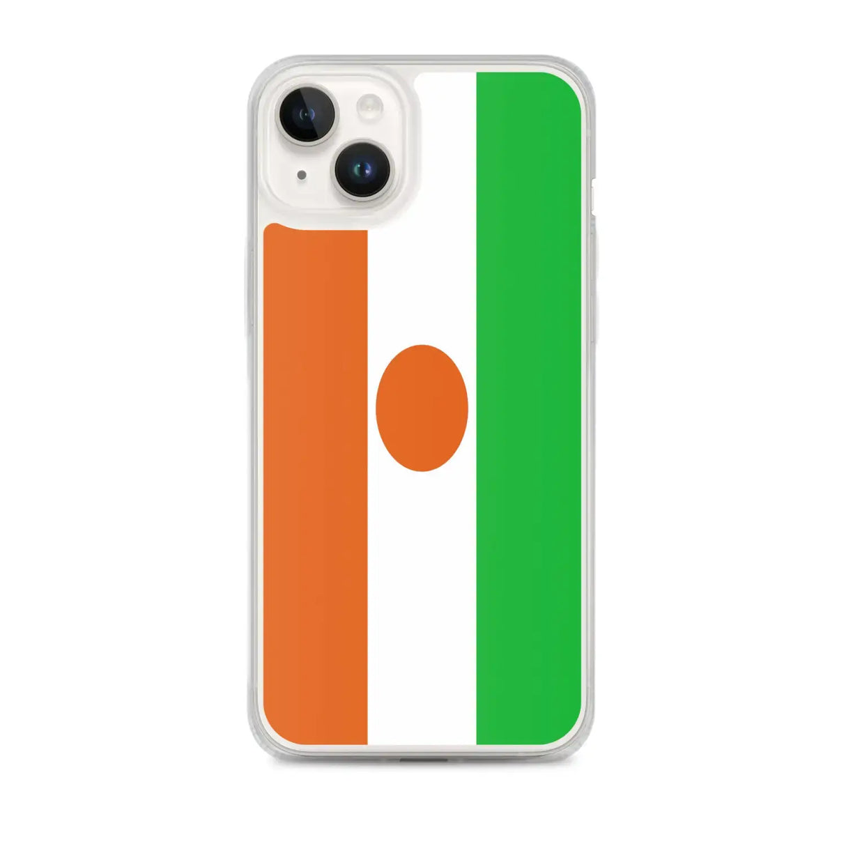Coque iphone drapeau niger souple antichoc transparente