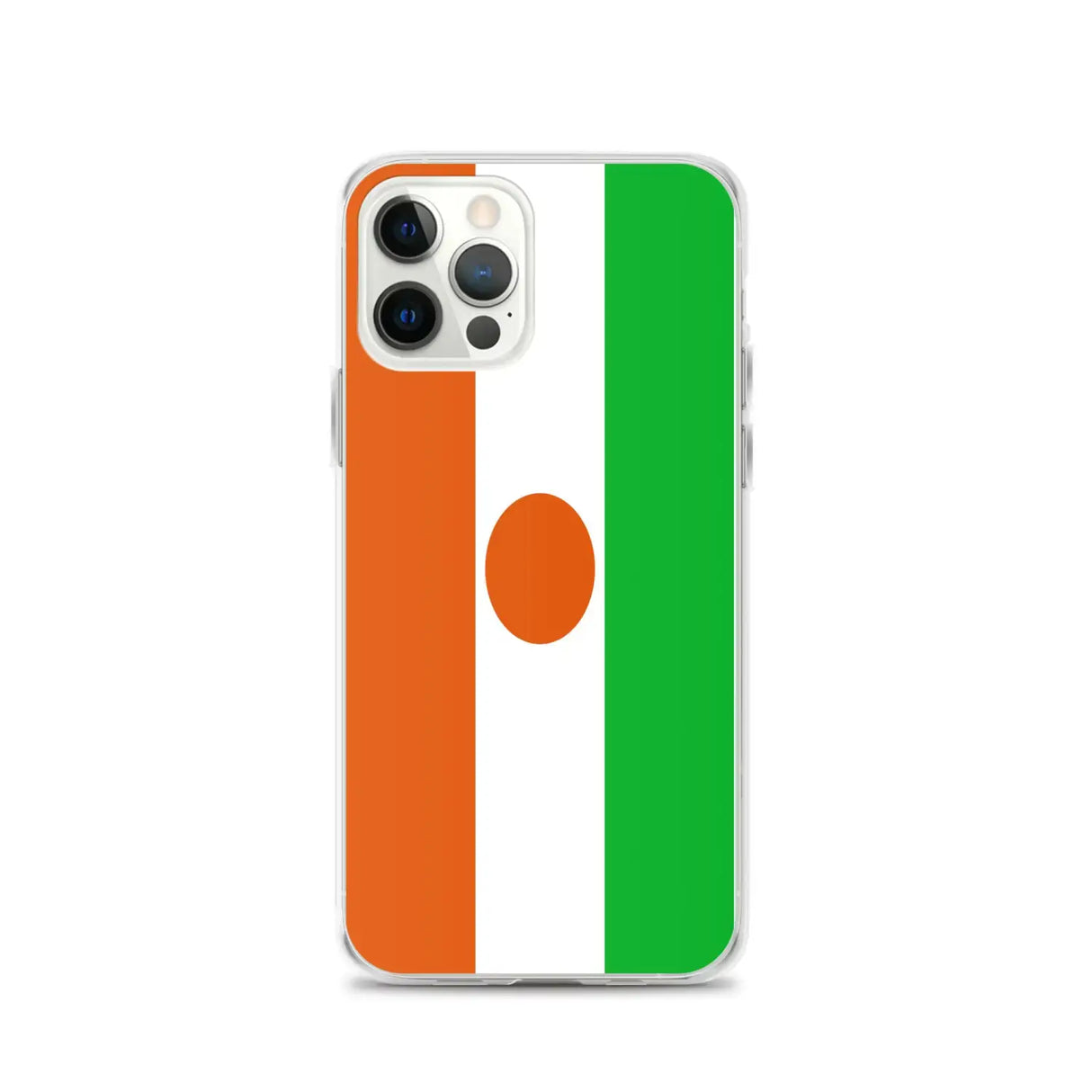 Coque iphone drapeau niger souple antichoc transparente