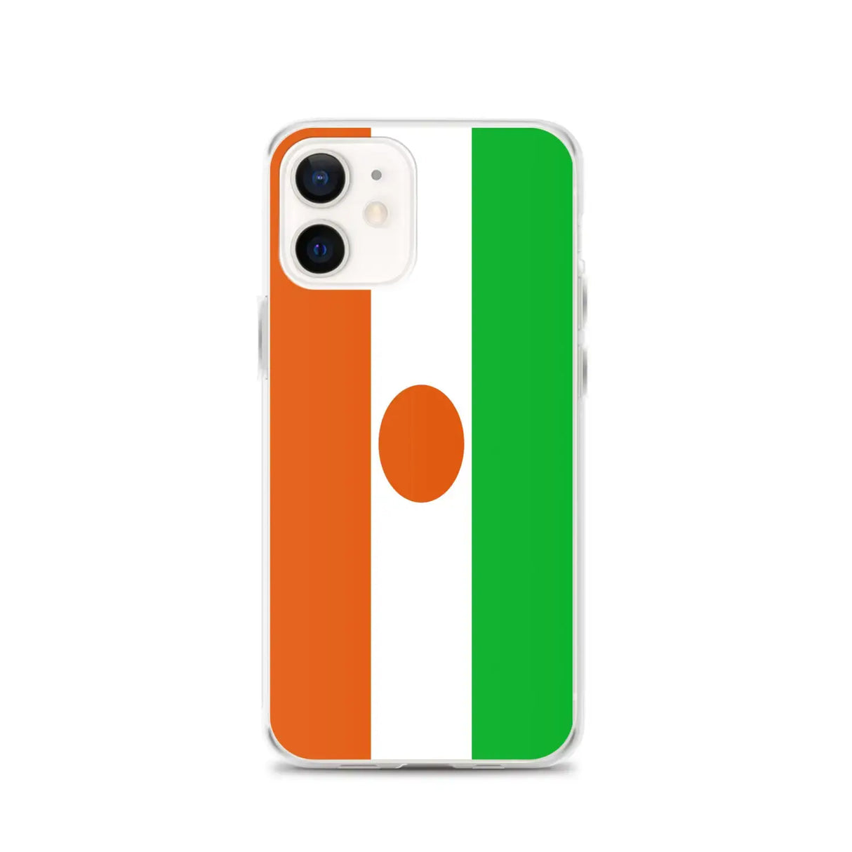 Coque iphone drapeau niger souple antichoc transparente