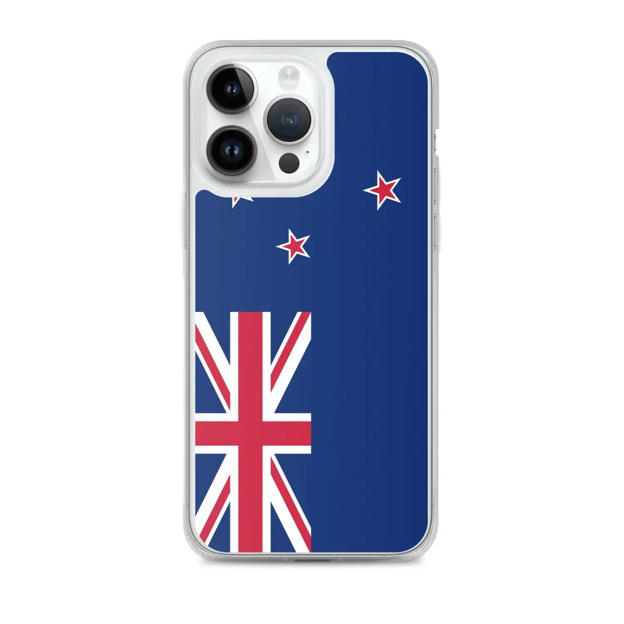 Coque iphone drapeau nouvelle-zélande souple antichoc