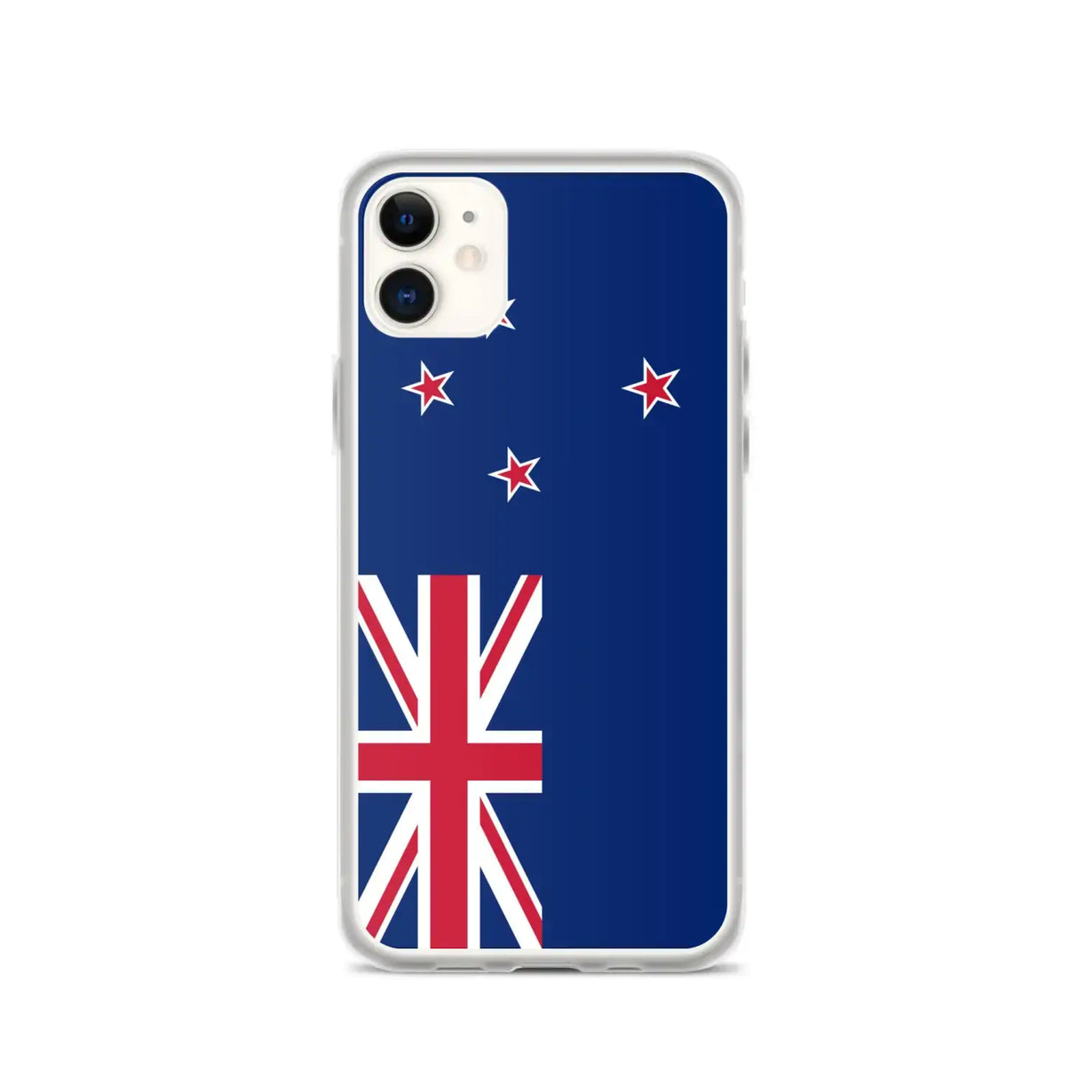 Coque iphone drapeau nouvelle-zélande souple antichoc