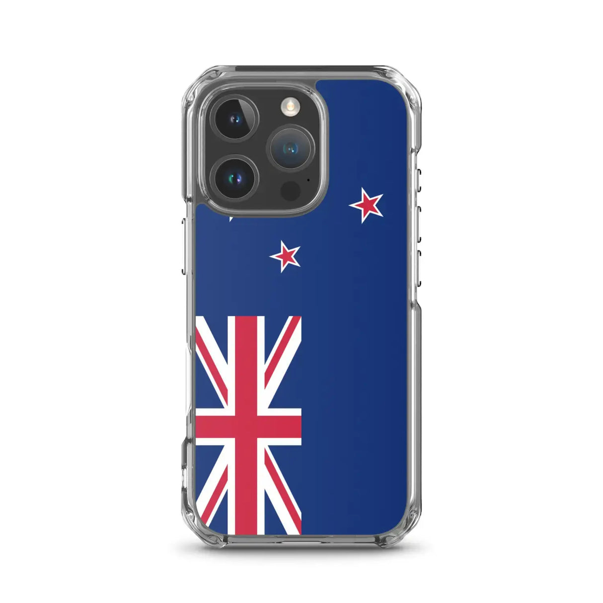 Coque iphone drapeau nouvelle-zélande souple antichoc