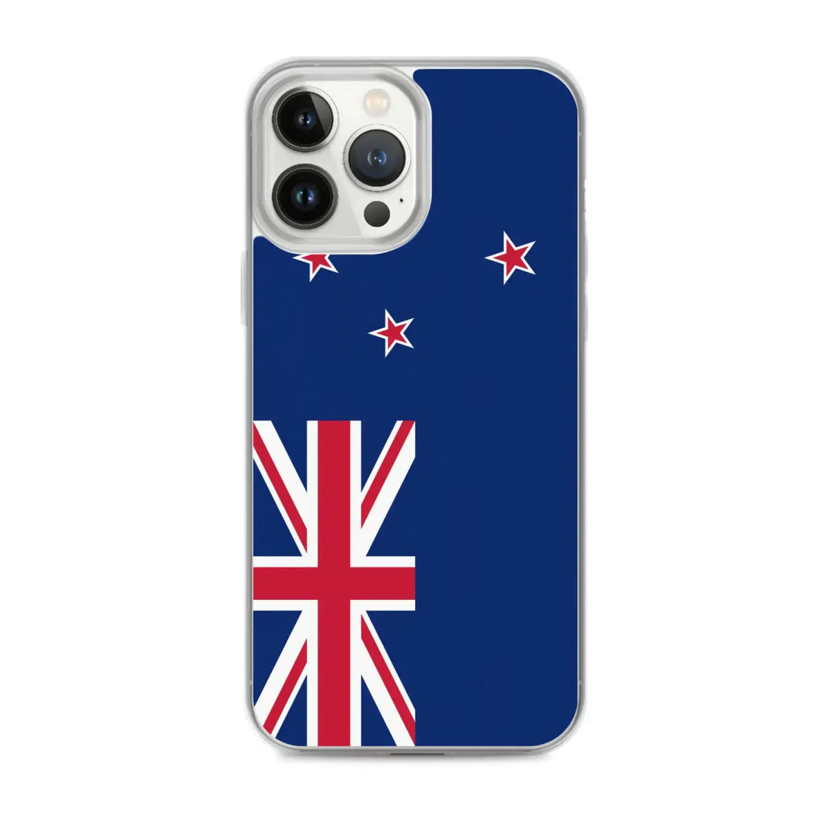 Coque iphone drapeau nouvelle-zélande souple antichoc