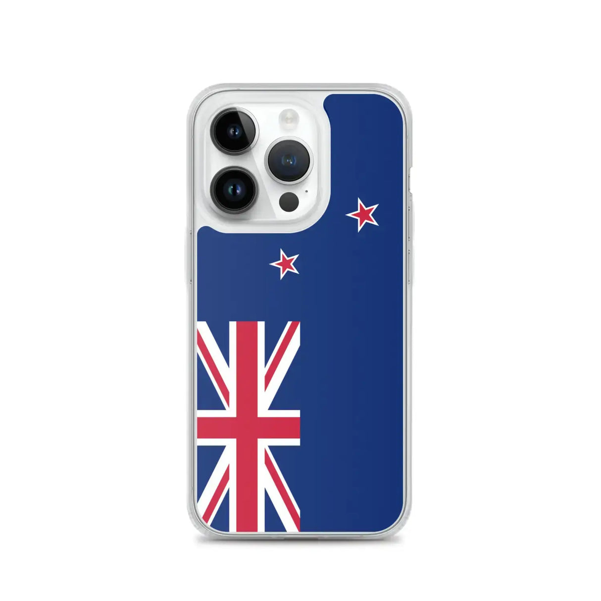 Coque iphone drapeau nouvelle-zélande souple antichoc