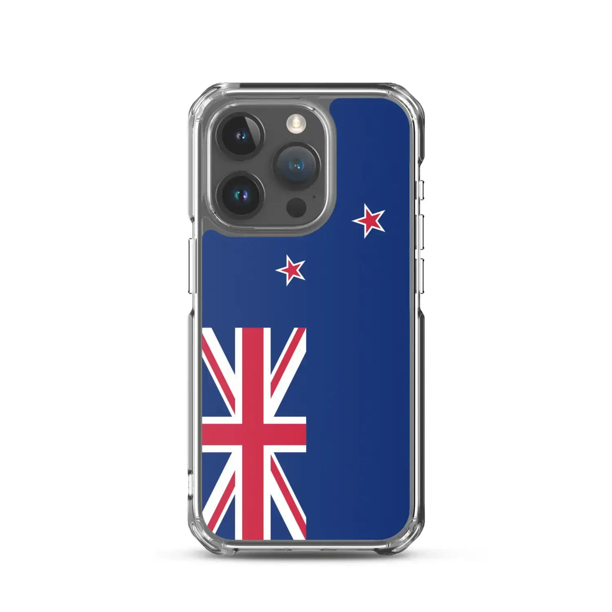 Coque iphone drapeau nouvelle-zélande souple antichoc