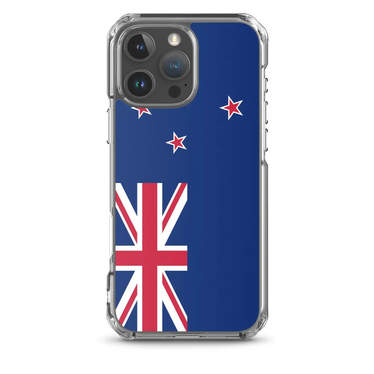 Coque iphone drapeau nouvelle-zélande souple antichoc